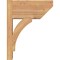 Ekena Millwork Thorton Slat Smooth Outlooker, Western Red Cedar, 7 1/2"W x 14"D x 18"H OUT08X14X18THR06SWR - alternate 3